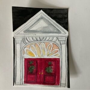 Holiday Watercolor Painting